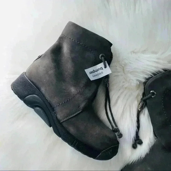 New Giugiaro Bumper Leather Italy Boots Shoes - Picture 2 of 12